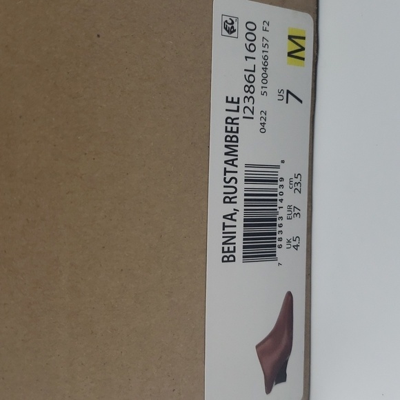 1149- Vince Benita Women's Mules Genuine Leather Size 7 M NWT - Picture 6 of 11